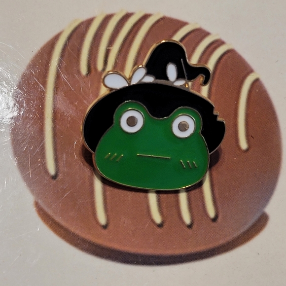 Frog Witch Enamel Pin - Picture 5 of 9